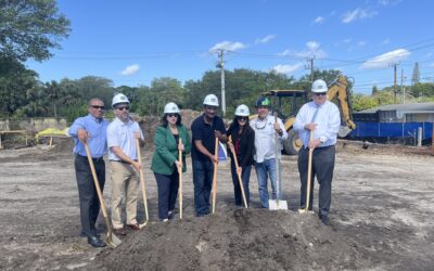 New Commercial Building, Broward Presidential Center, Breaks Ground in Plantation, Florida